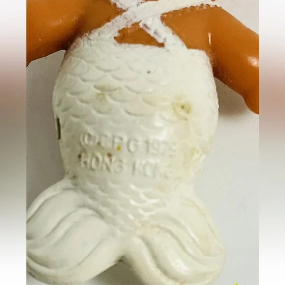 Vintage Kenner Sea Wee Baby Doll Toy 1979 White Mermaid Baby - Picture 3 of 3